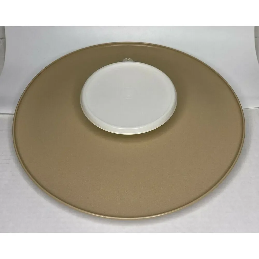 Vintage Tupperware Dip & Serve Tray Set Beige 492-2 U181